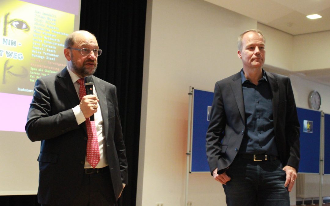 Europatag an der AES mit Martin Schulz & Matthias Miersch